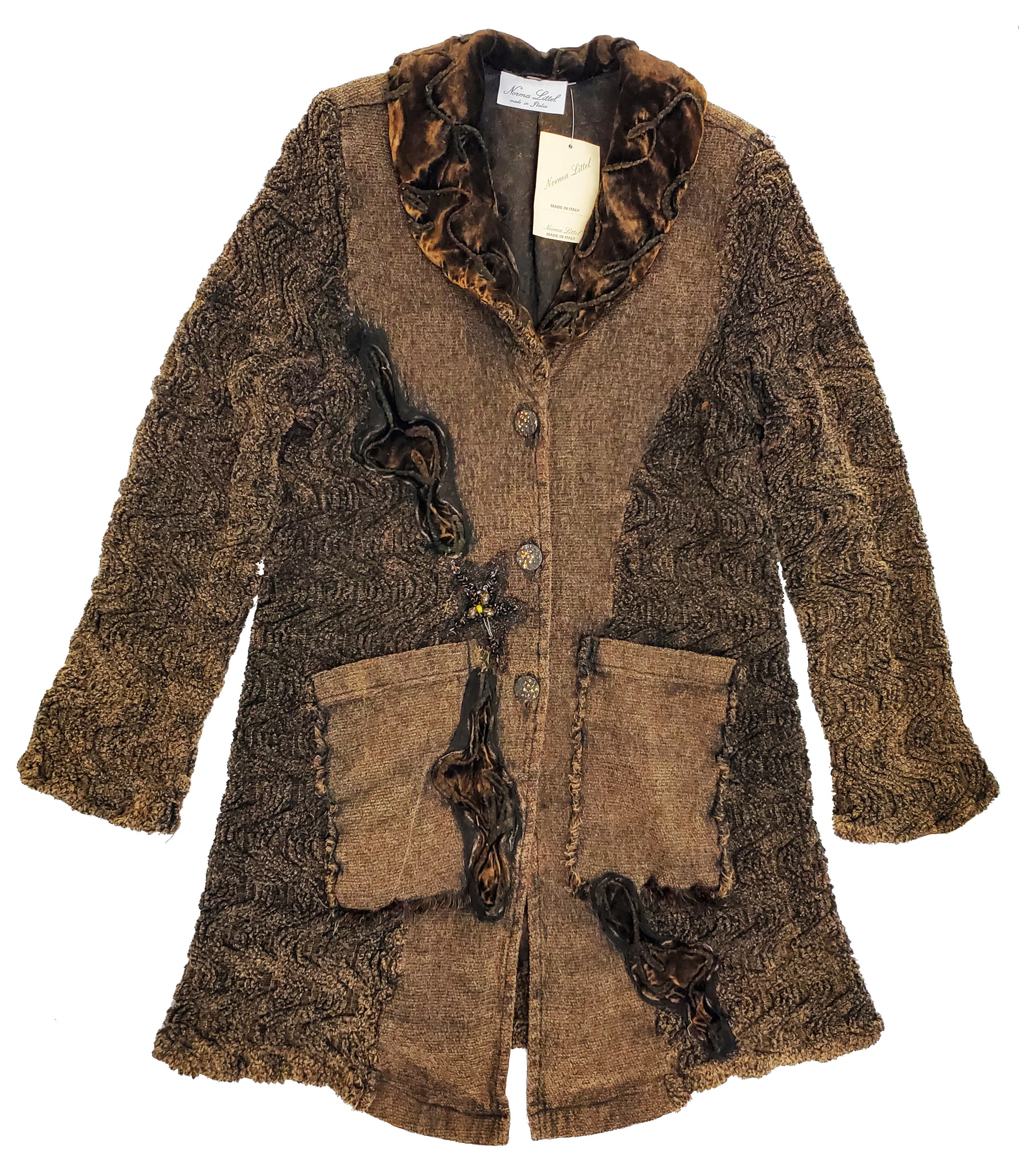 Norma Vintage _chenille coat