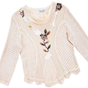 Norma Vintage _white sweater