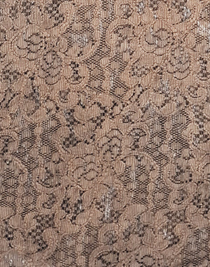 Norma Vintage _brown lace t-shirt
