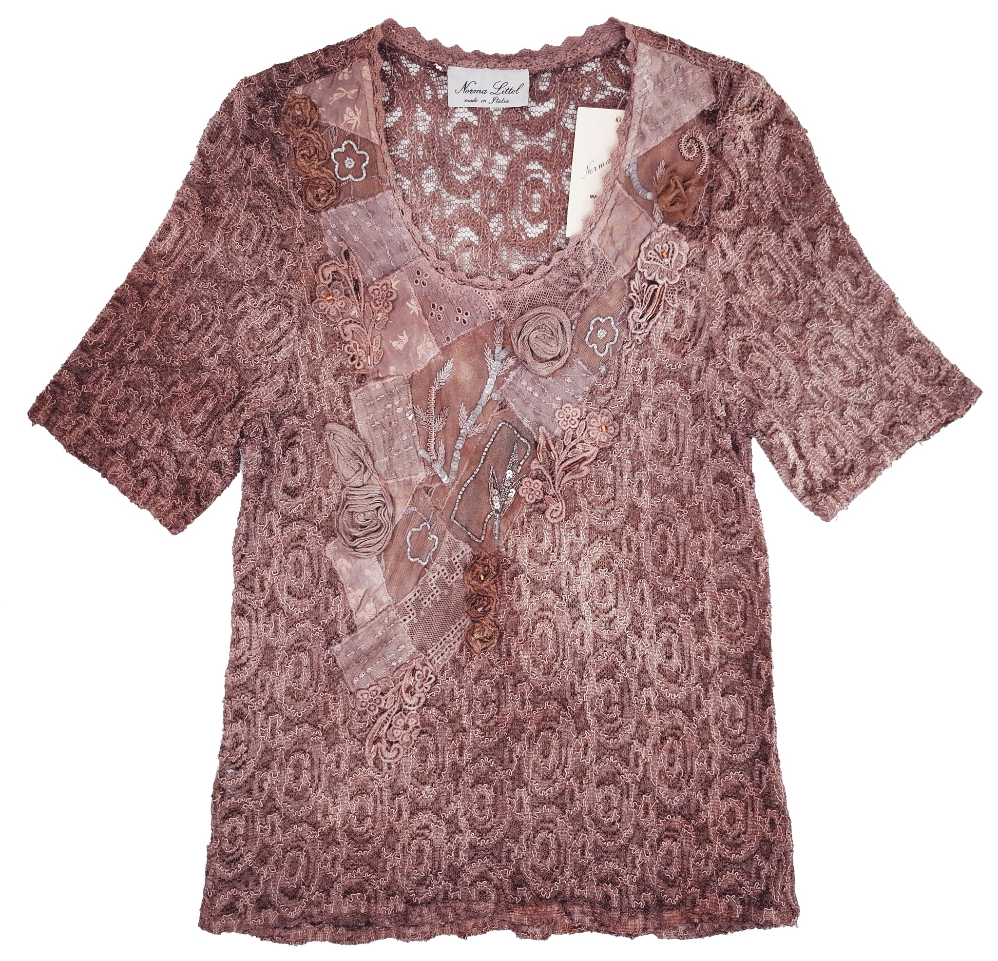 Norma Vintage _lace t-shirts