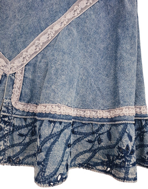 Norma Vintage _denim skirt