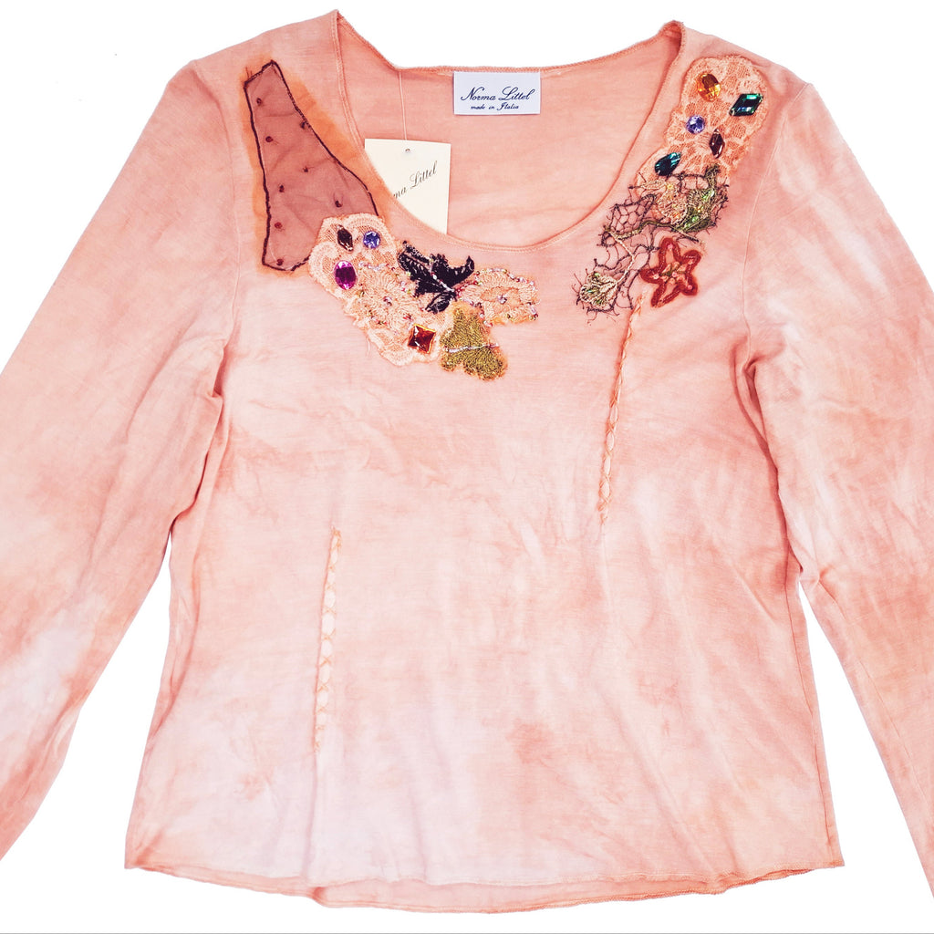 Norma Vintage _salmón t-shirt