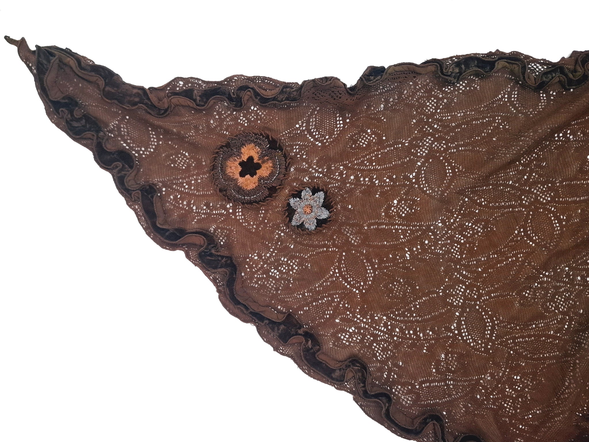 Norma Vintage _brown shawl