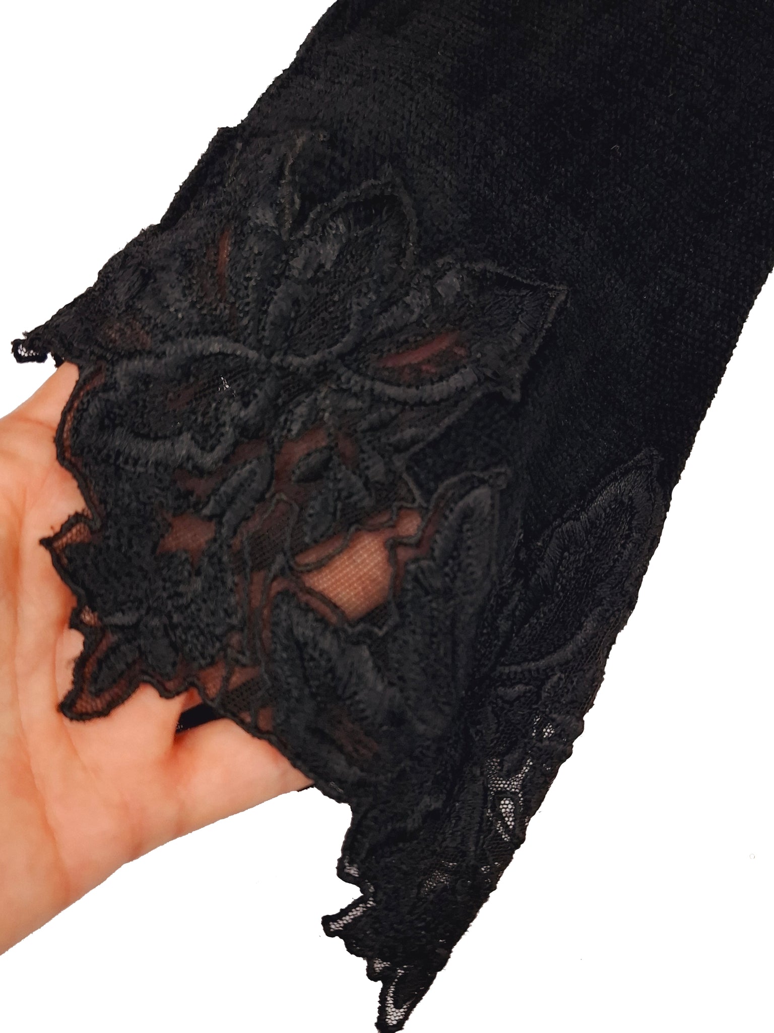 Norma Vintage _black chenille jumper