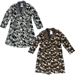 Norma Vintage _wool printed coats