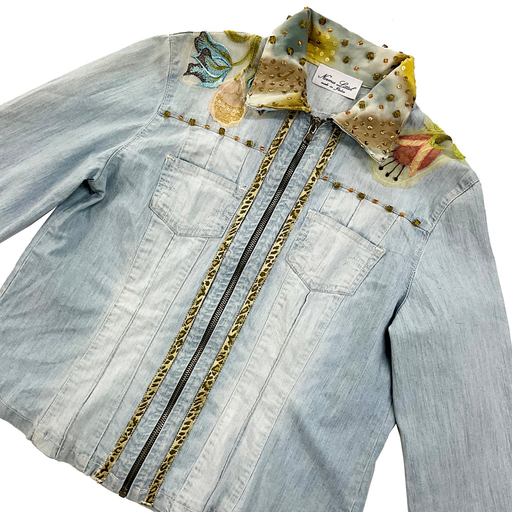 Norma Vintage _short denim jacket