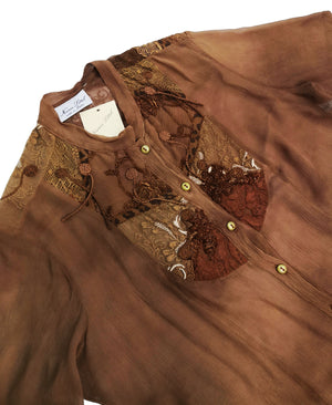Norma Vintage _silk shirt