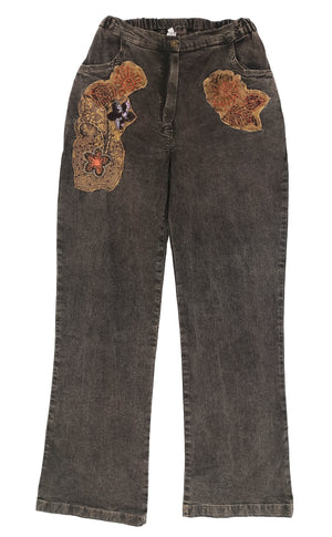 Norma Vintage _stretchy denim trousers