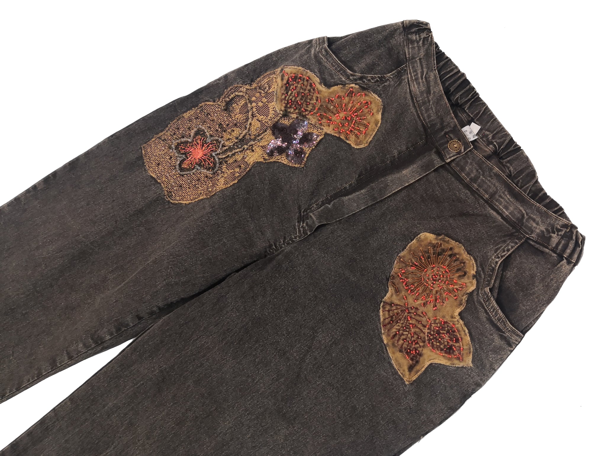Norma Vintage _stretchy denim trousers