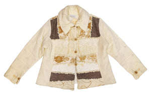 Norma Vintage _white padded jacket