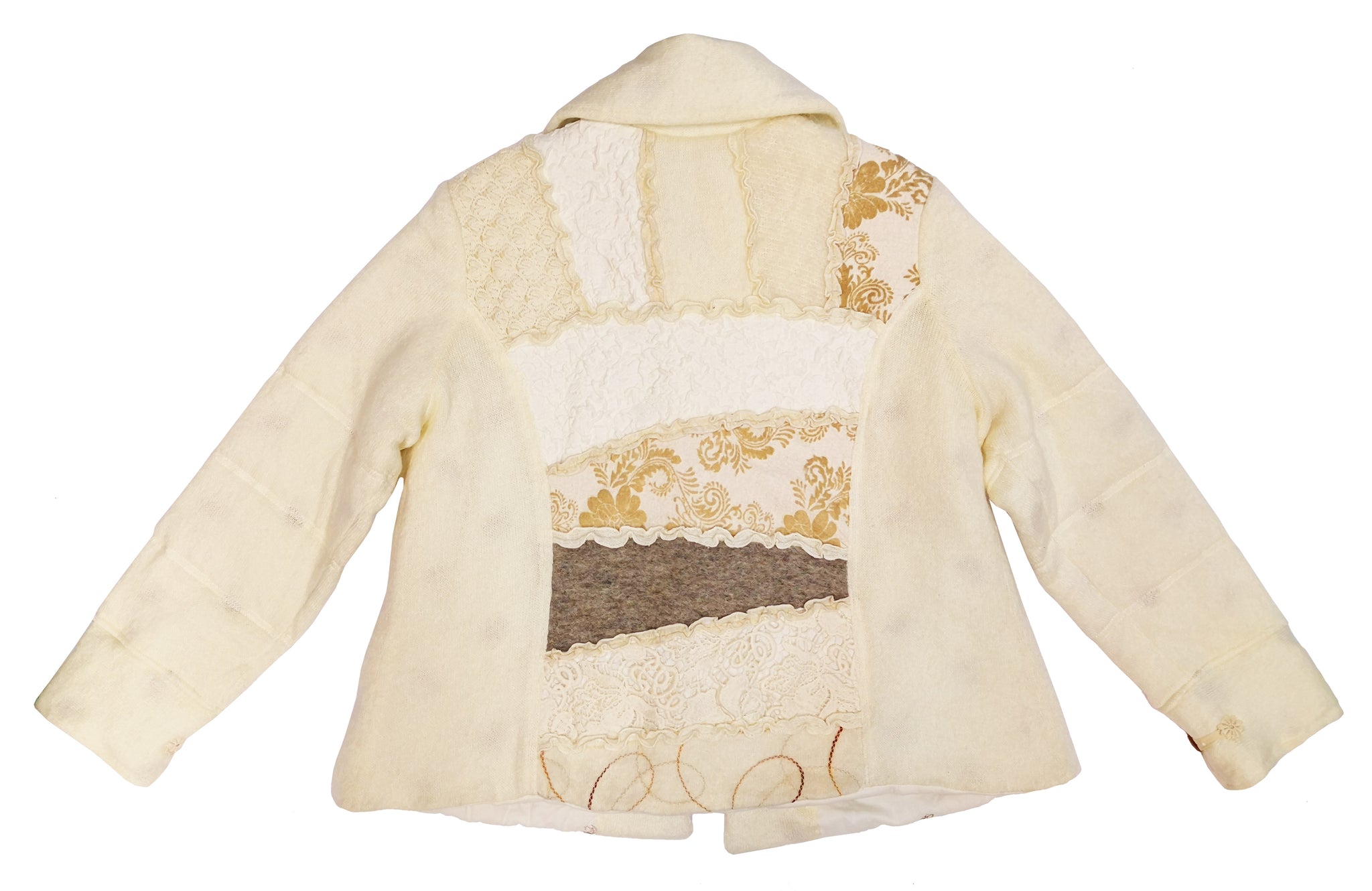 Norma Vintage _white padded jacket