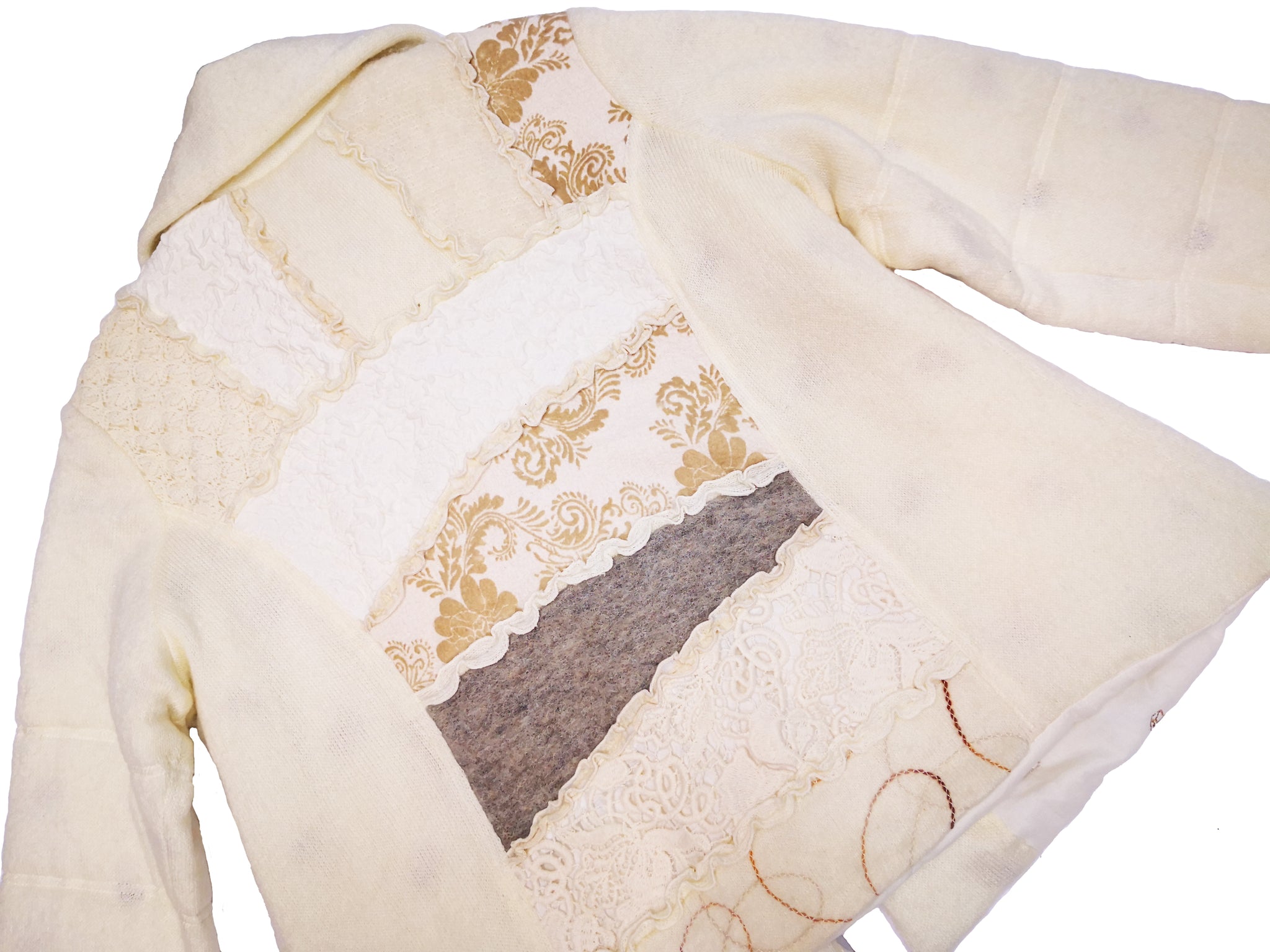 Norma Vintage _white padded jacket