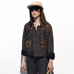 Norma Vintage _black denim jacket